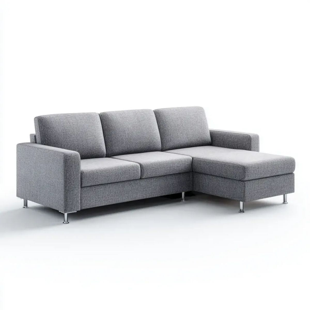 Sofa, 3-osobowa poliestrowy sofa z melancholijnym, 250 x 160 x 85 cm