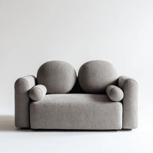 Sofa, 2-osobowa sofa fioletowo-szara w tkaniny fioletowo-fioletowo-fioletowo-fioletowo-fioletowo-fioletowo-filetowo-filetowo-filetowo-filetowo-filetowo-filetowo-filetowo-filetowo-f, 160 x 90 x 82 cm
